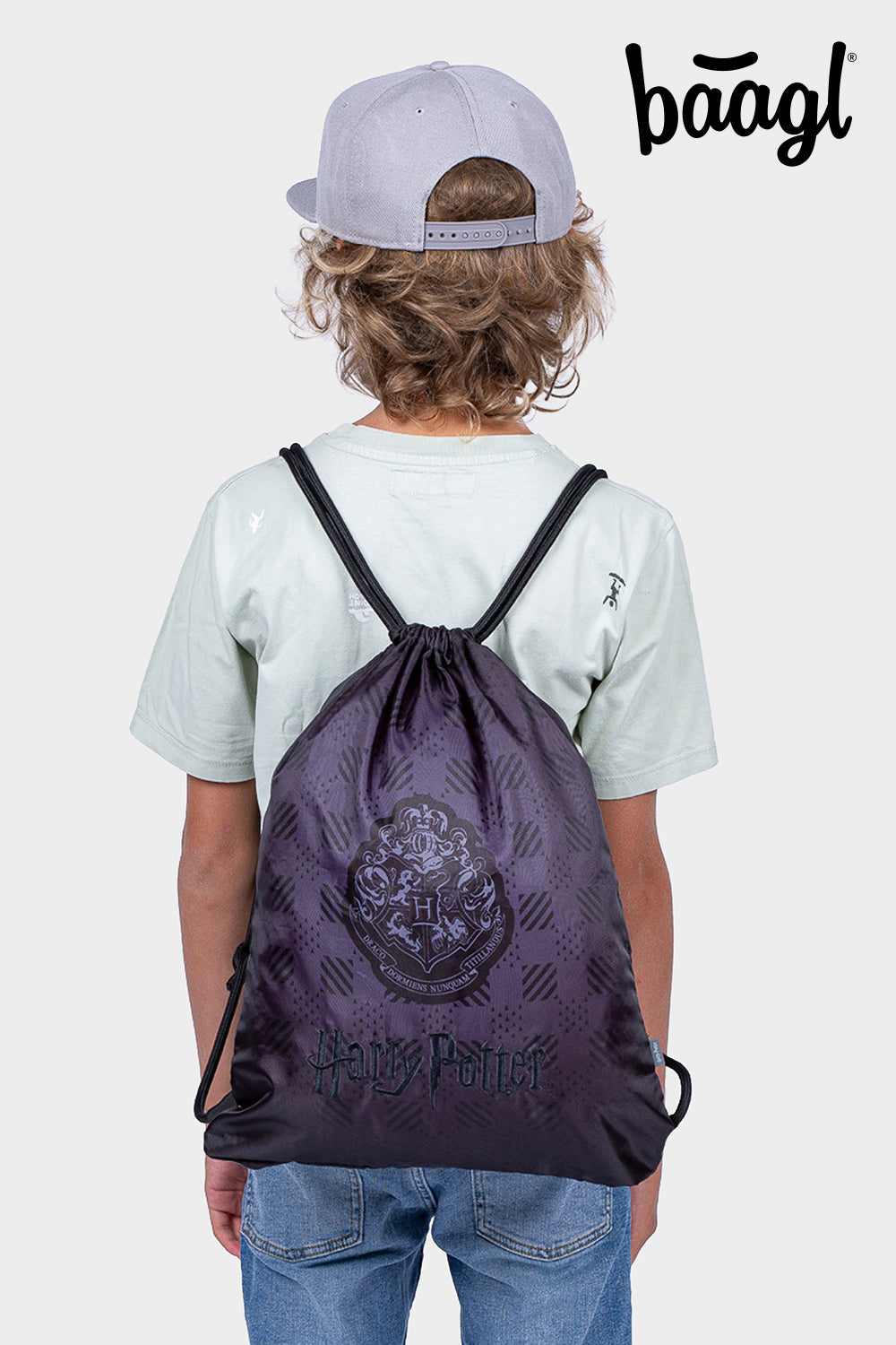 Sáček Harry Potter Bradavice černý