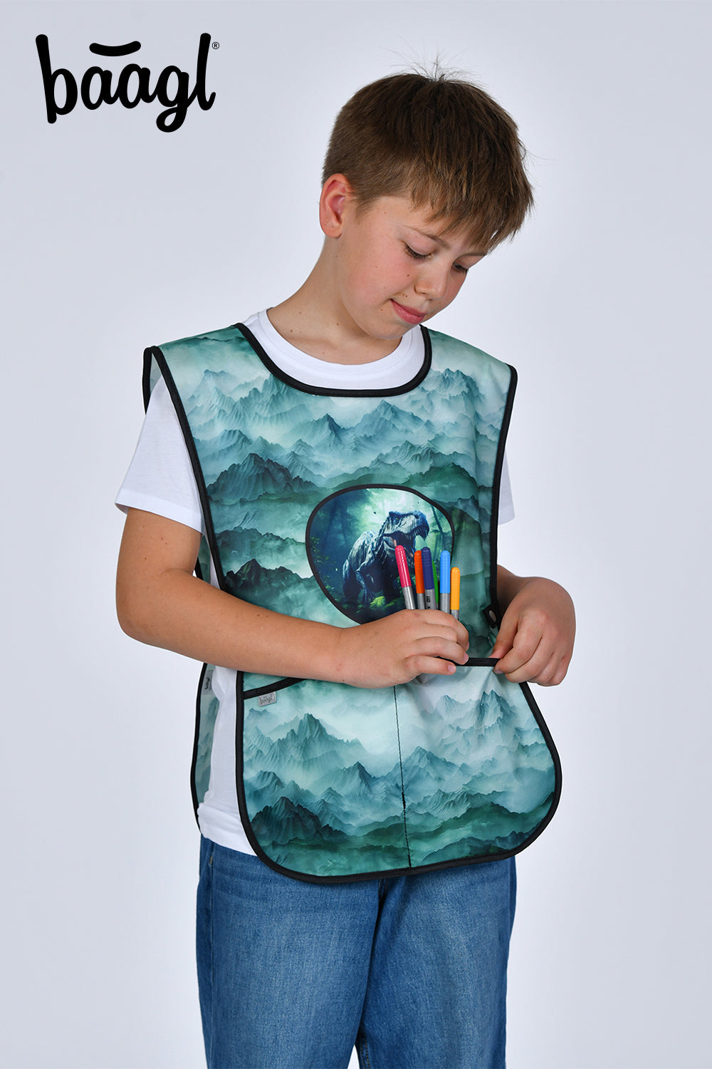 Dětská zástěra Dino