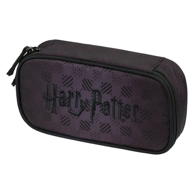Školní penál etue Harry Potter Bradavice černý
