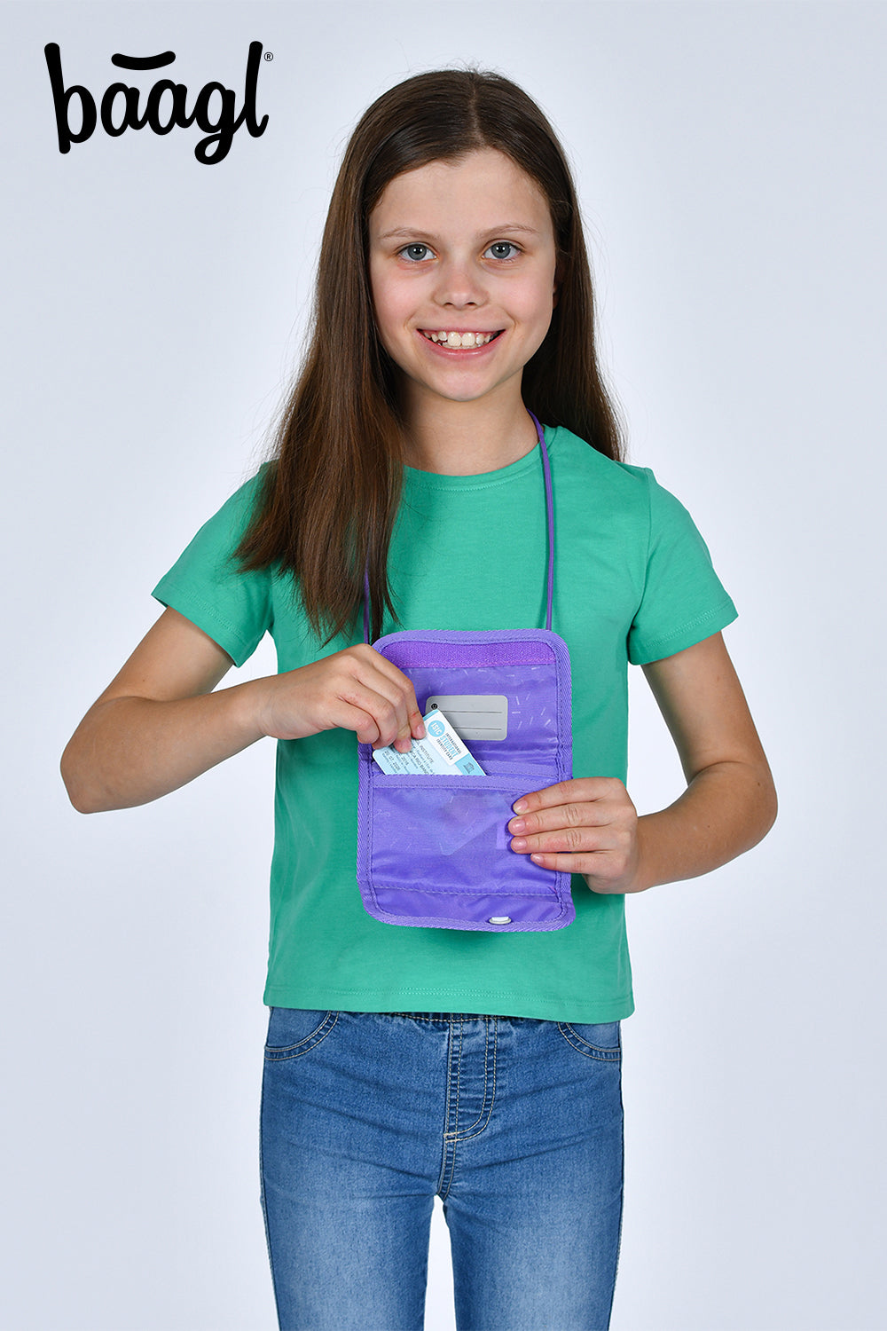 Peněženka na krk Axolotl