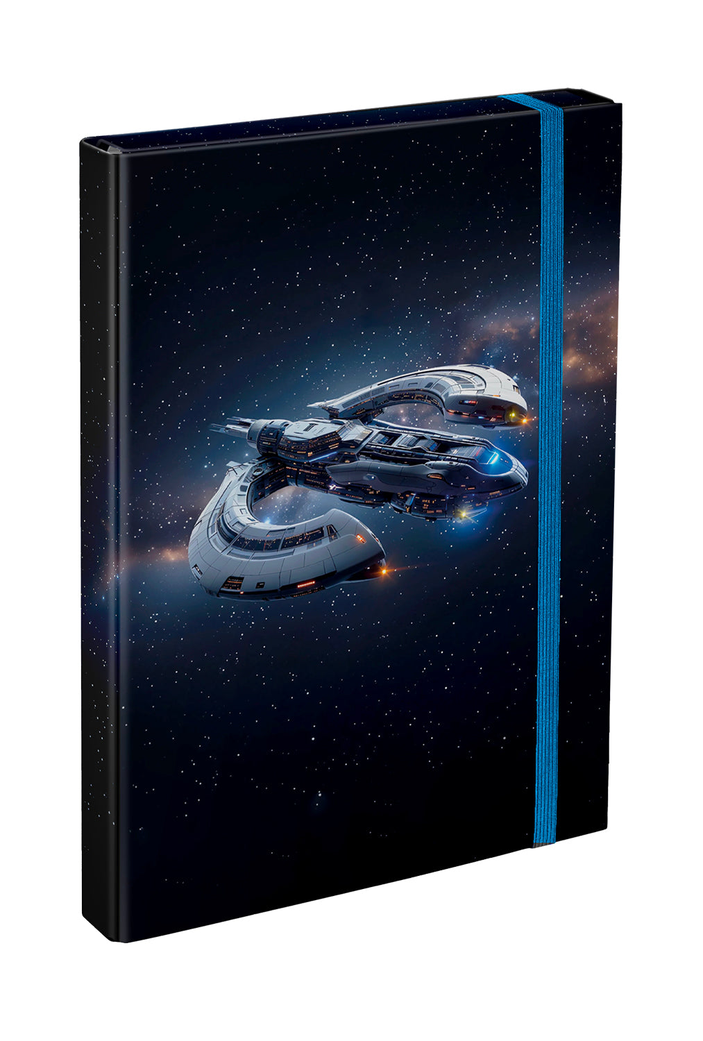 Desky na školní sešity A4 Vesmírná loď