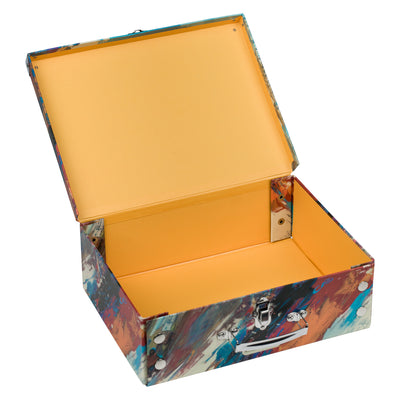 Skládací školní kufřík Skatepark s kováním