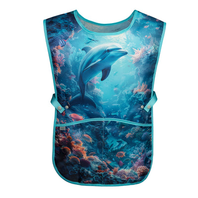 Dětská zástěra Delfín