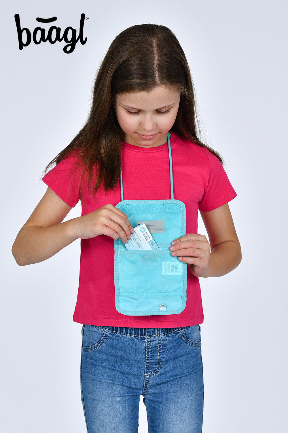 Peněženka na krk Delfín