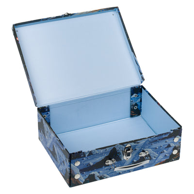 Skládací školní kufřík Pixel Space s kováním