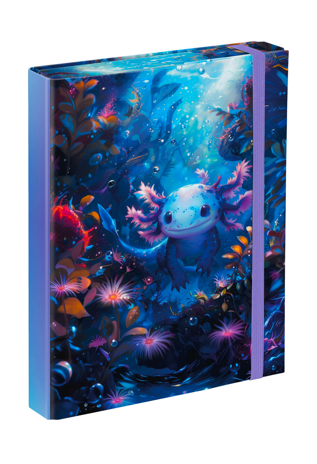 Desky na školní sešity A5 Axolotl