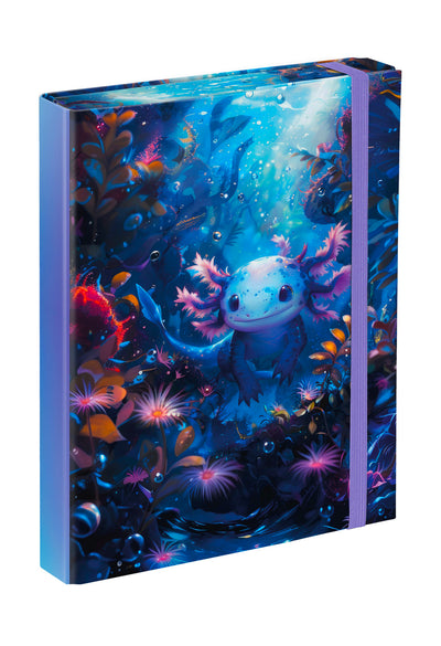 Desky na školní sešity A5 Axolotl