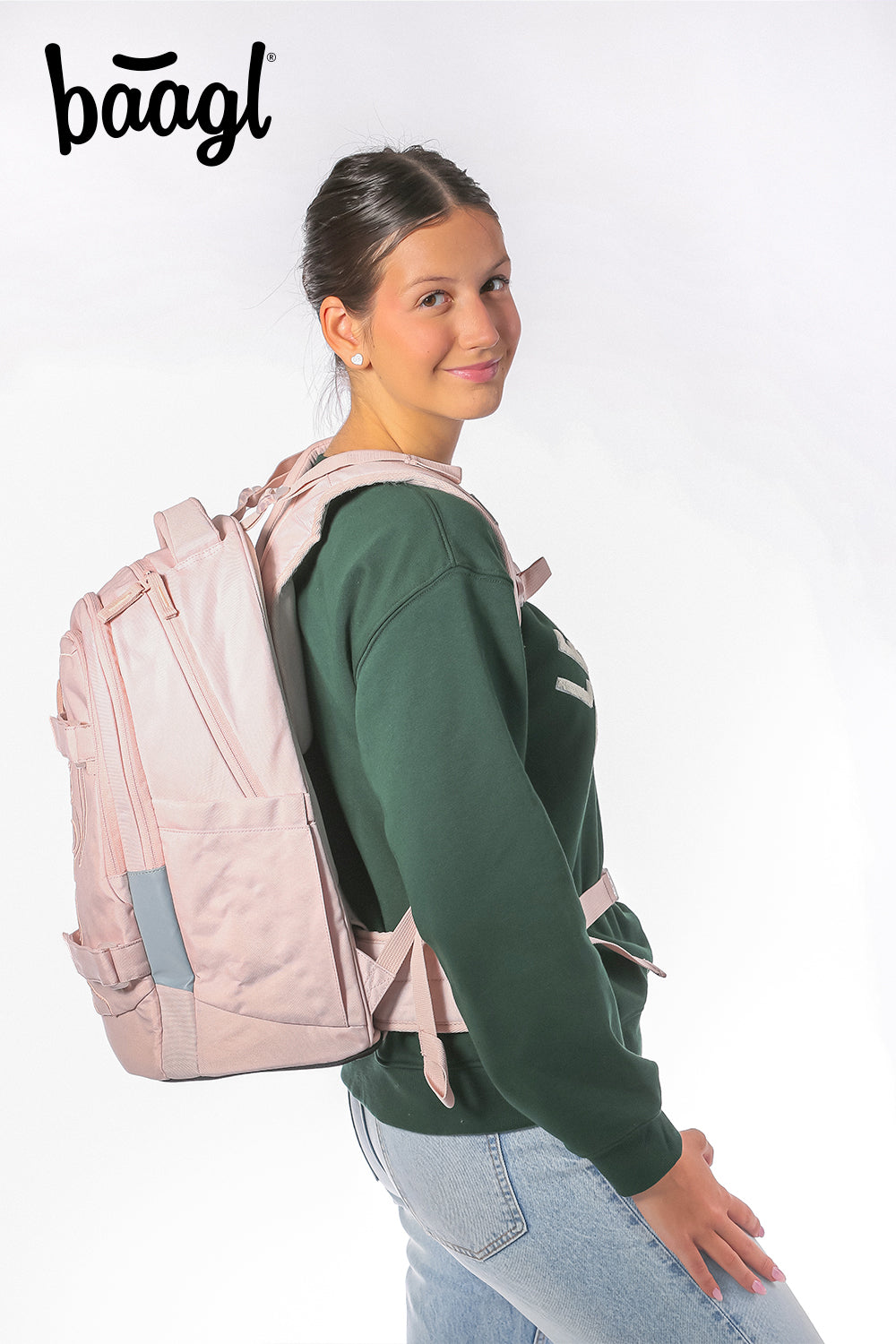 Školní batoh Skate Max Creamy