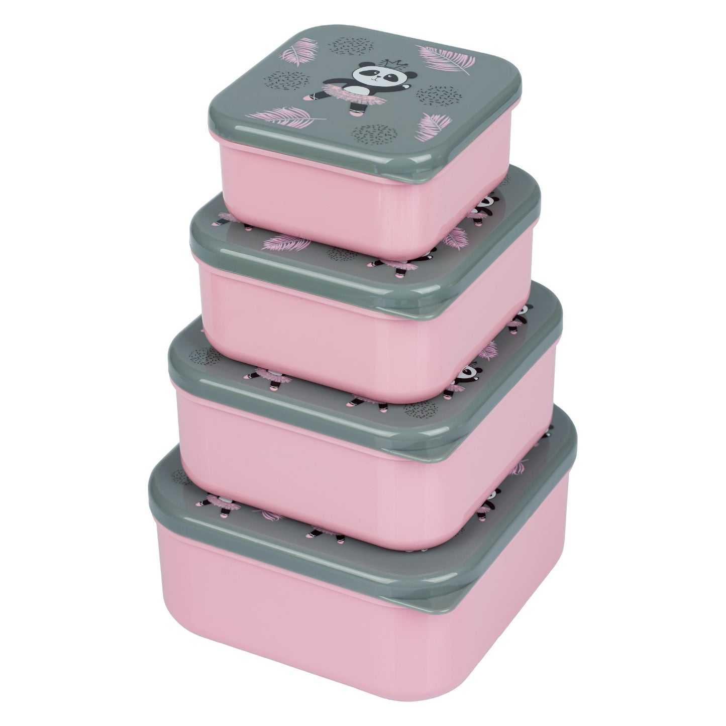 Box na svačinu 4 v 1 Panda