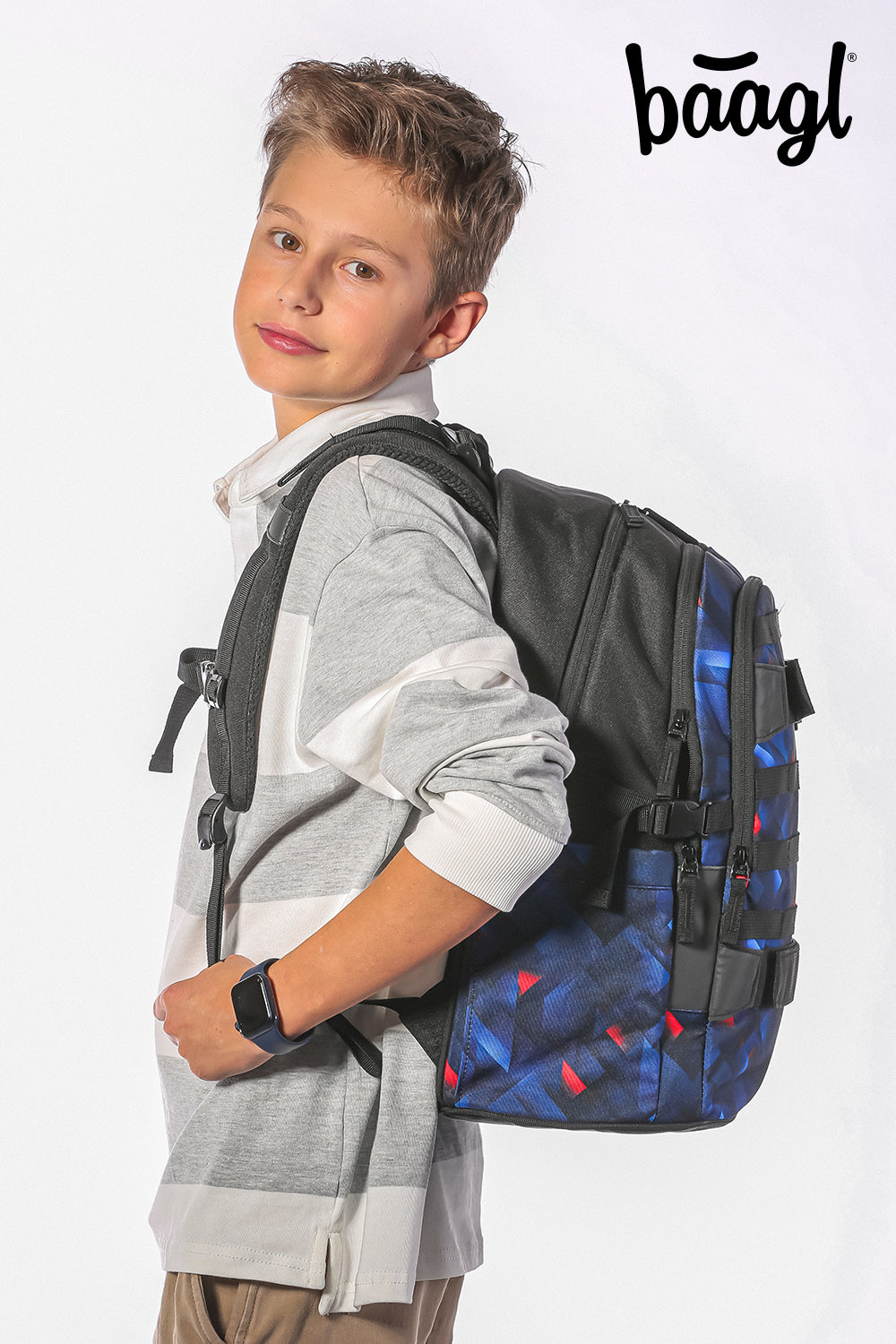 Školní set Skate Indigo