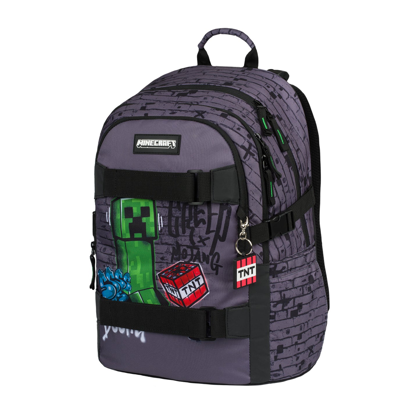 Školní batoh Skate Minecraft TNT