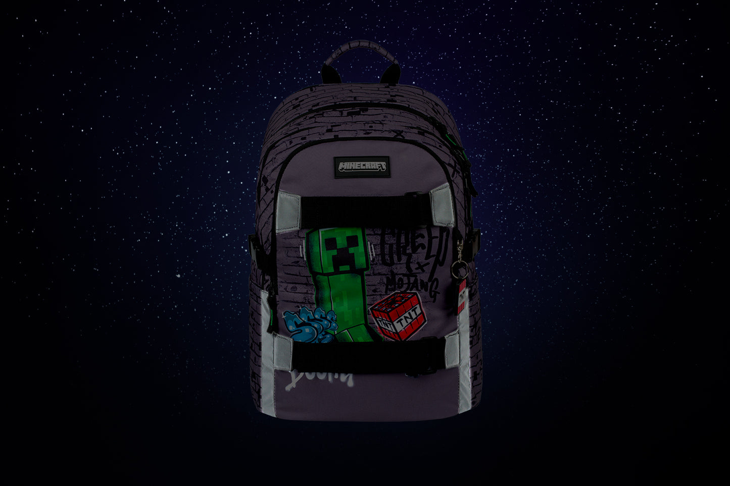 Školní batoh Skate Minecraft TNT