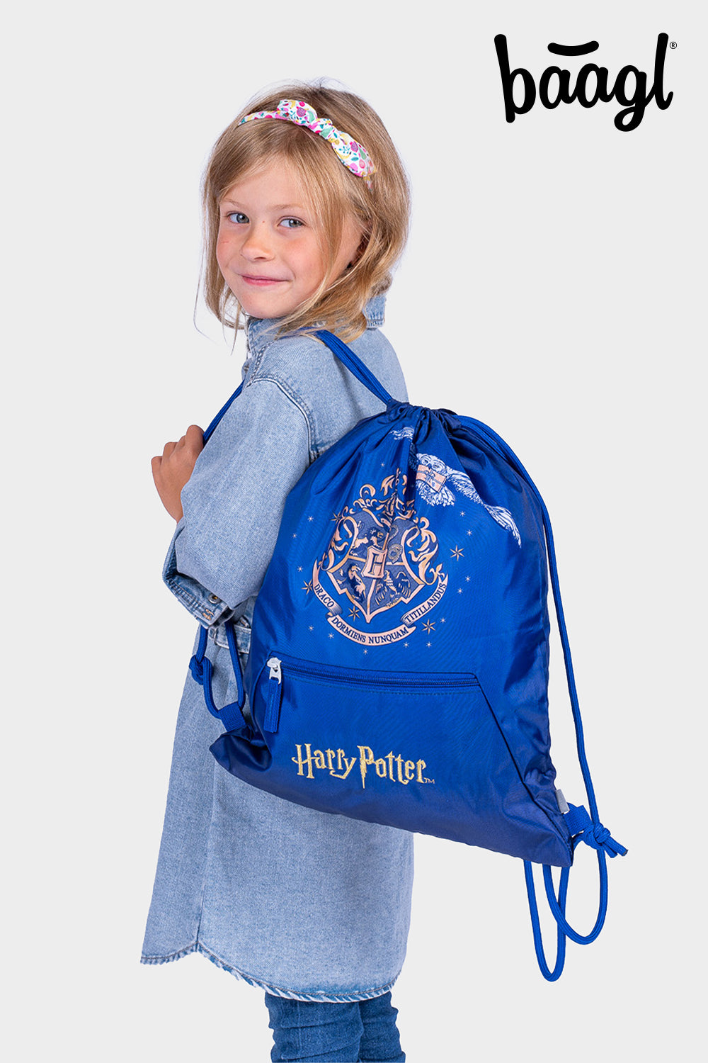 Sáček s kapsou Harry Potter Bradavice Hedvika
