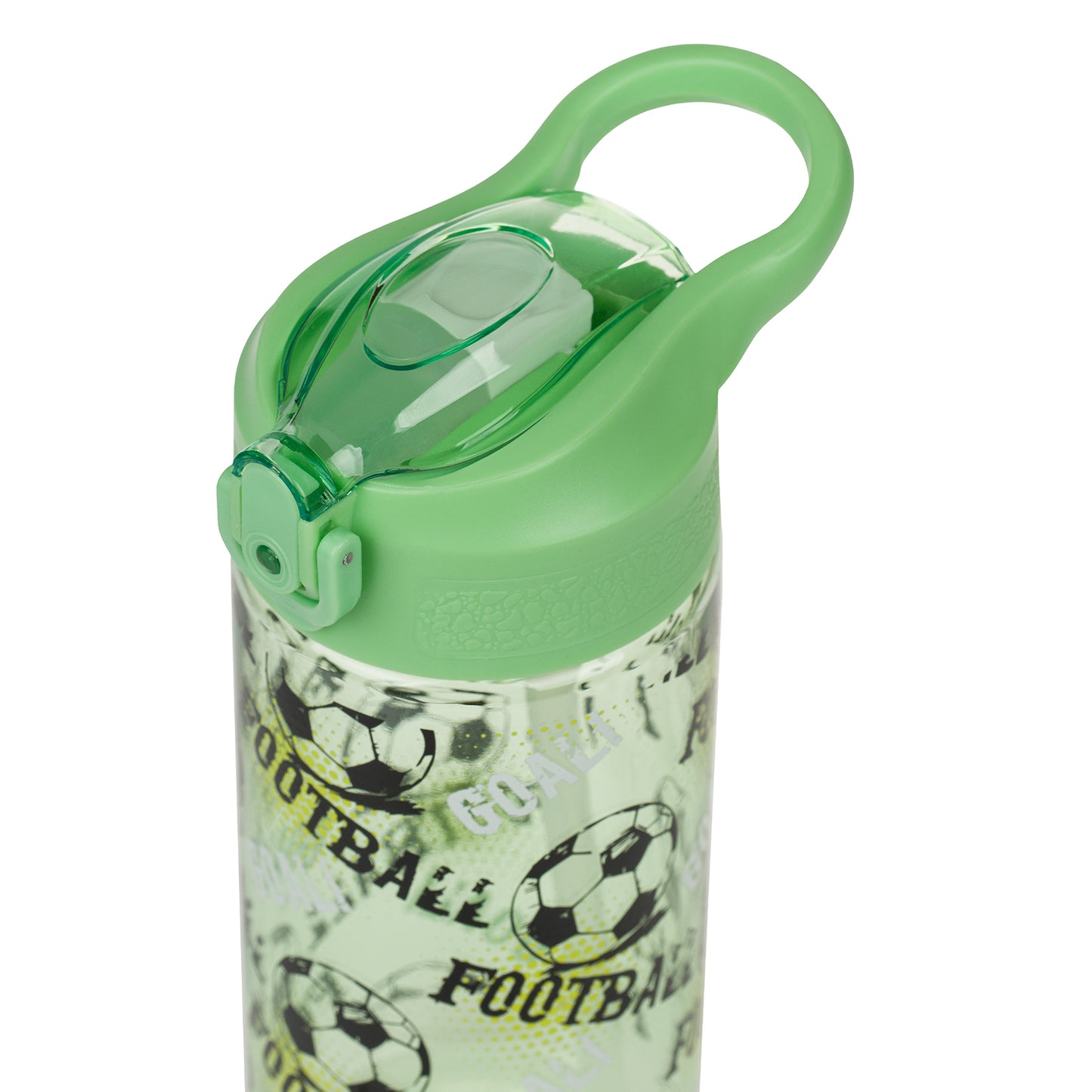 Tritanová láhev na pití s brčkem Fotbal, 500 ml