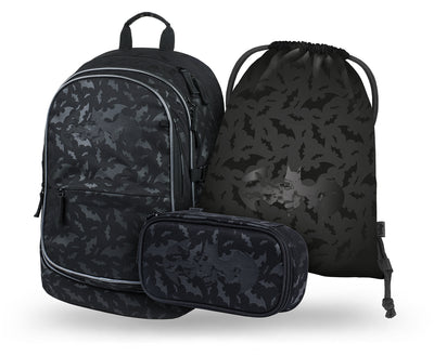 Školní set Core Batman černý