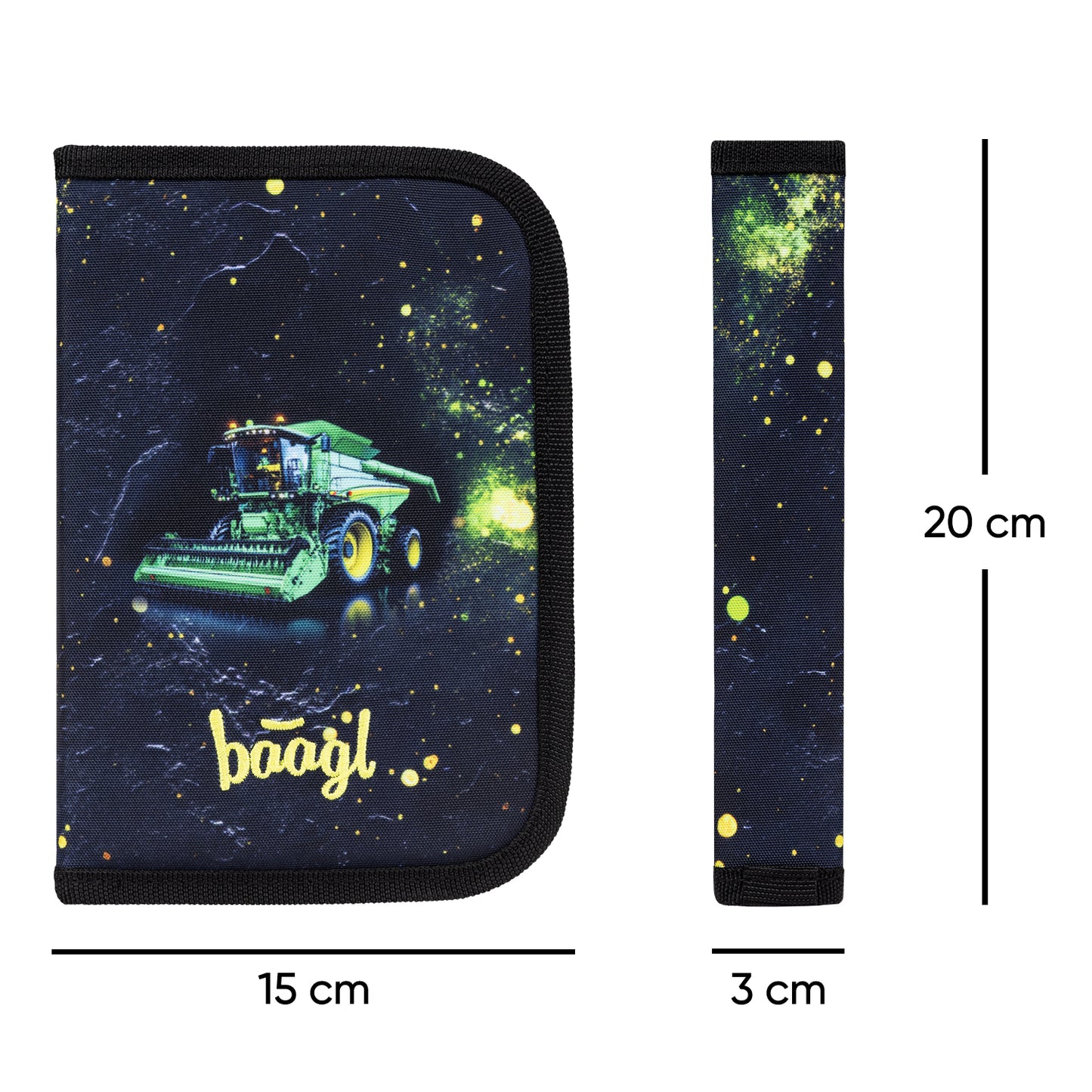 Školní penál jednopatrový Traktor