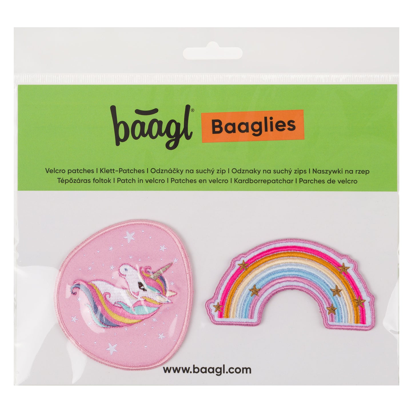 Baaglies 2 kusy Rainbow Unicorn