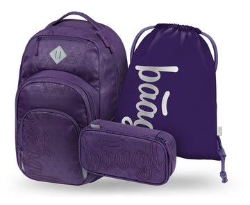 Školní set Coolmate Plum