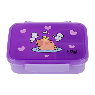 Box na svačinu s přihrádkami Kapybara