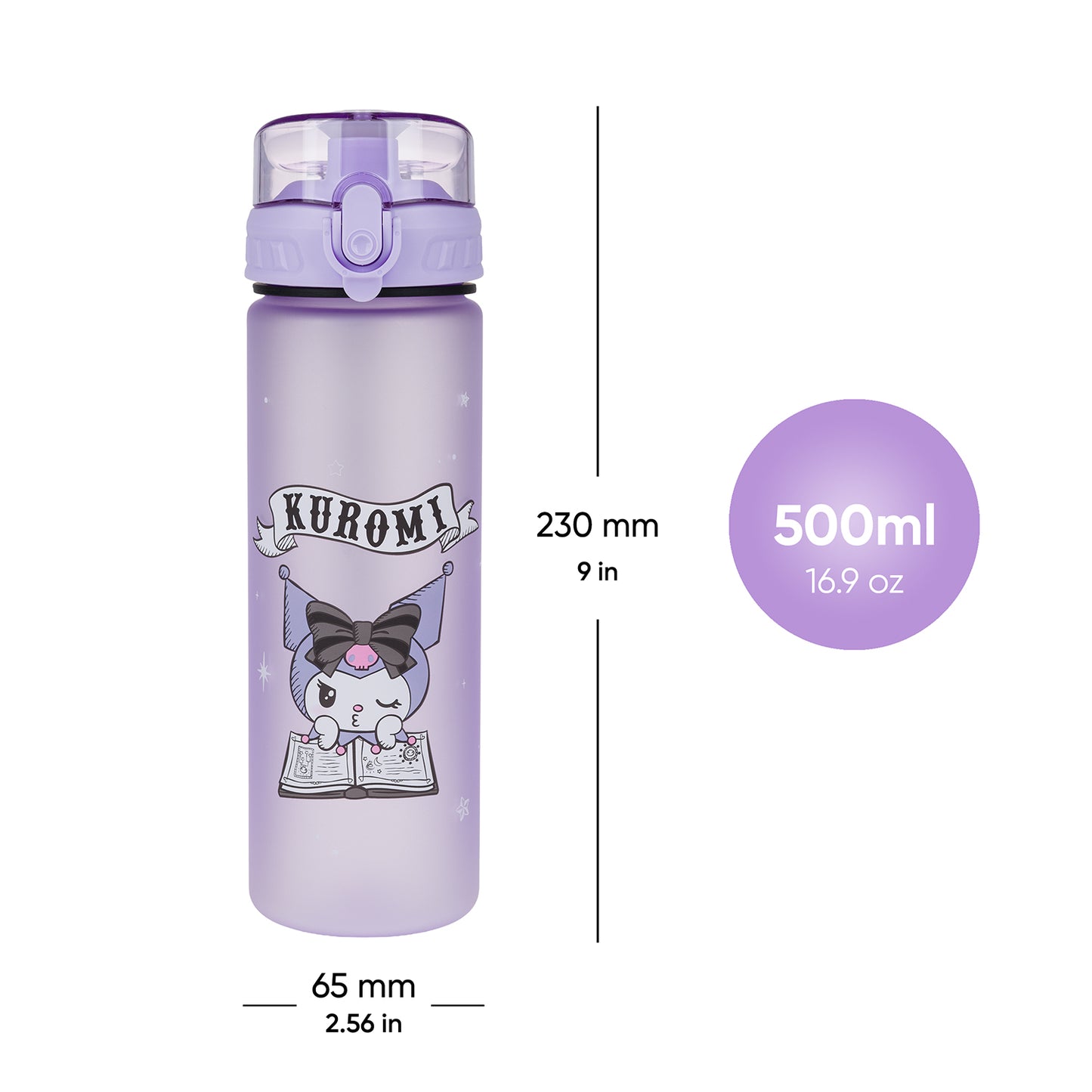 Tritanová láhev na pití Kuromi Fortune Dream, 500 ml