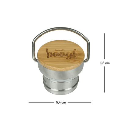 Náhradní víčko k termoláhvi BAAGL bambusové