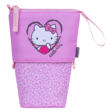 Školní penál Pastelkovník Hello Kitty Sweet Leopard