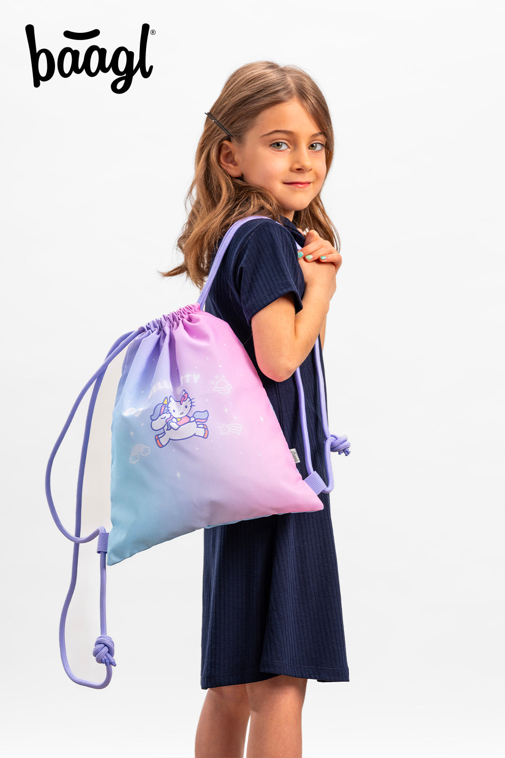 Předškolní sáček Hello Kitty Unicorn