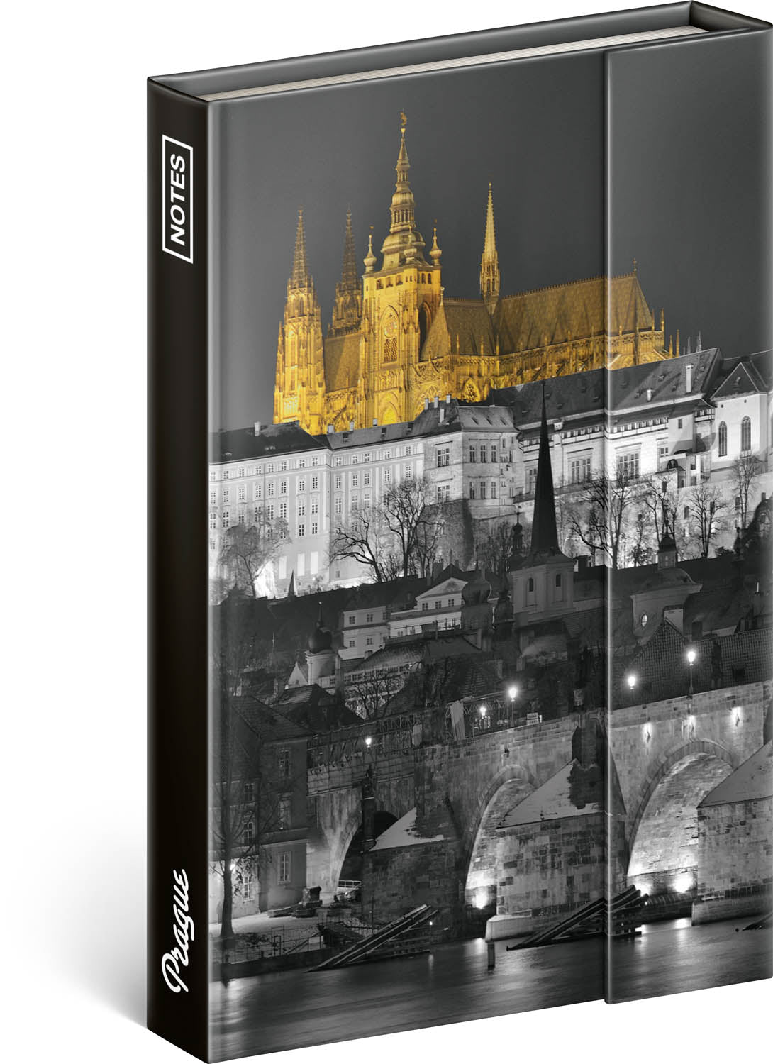Notes Praha – Jakub Kasl, linkovaný, 11 × 16 cm
