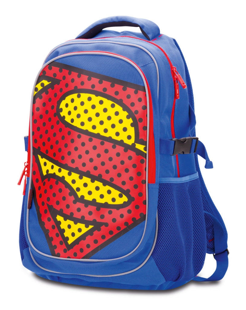 Školní batoh s pončem Superman – POP
