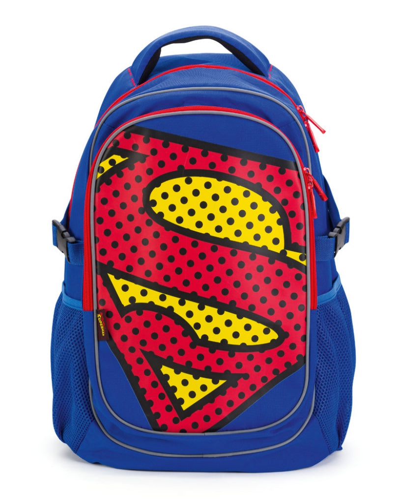Školní batoh s pončem Superman – POP