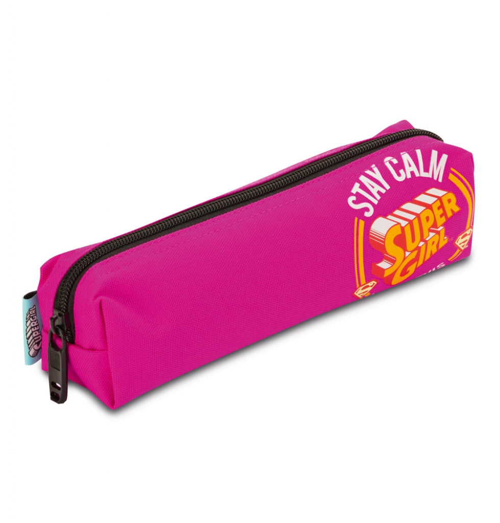 Školní penál etue Supergirl – STAY CALM