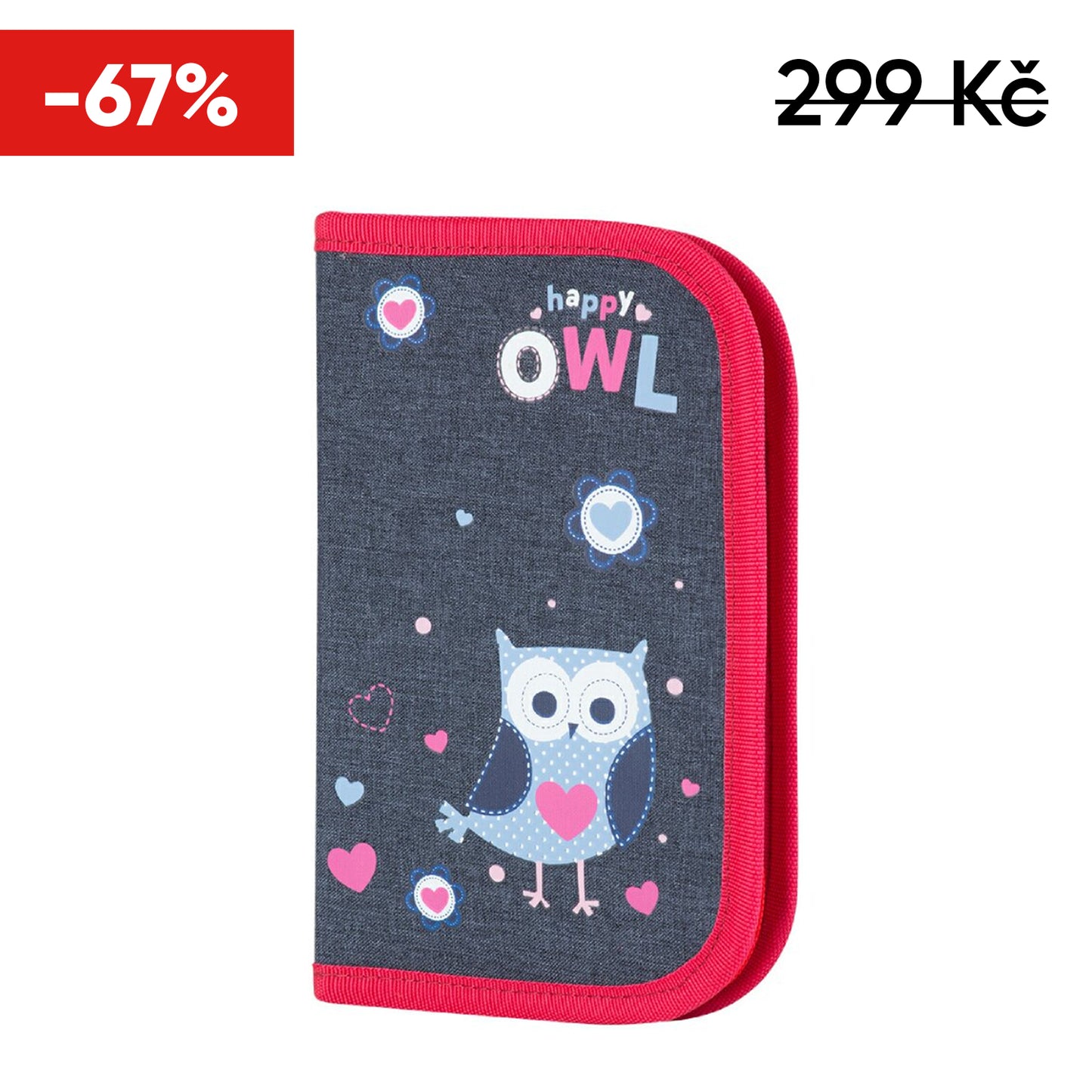 Školní penál klasik Sovičky