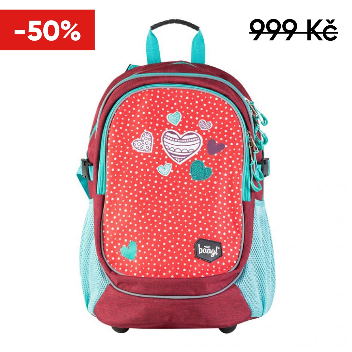 Školní batoh Srdce