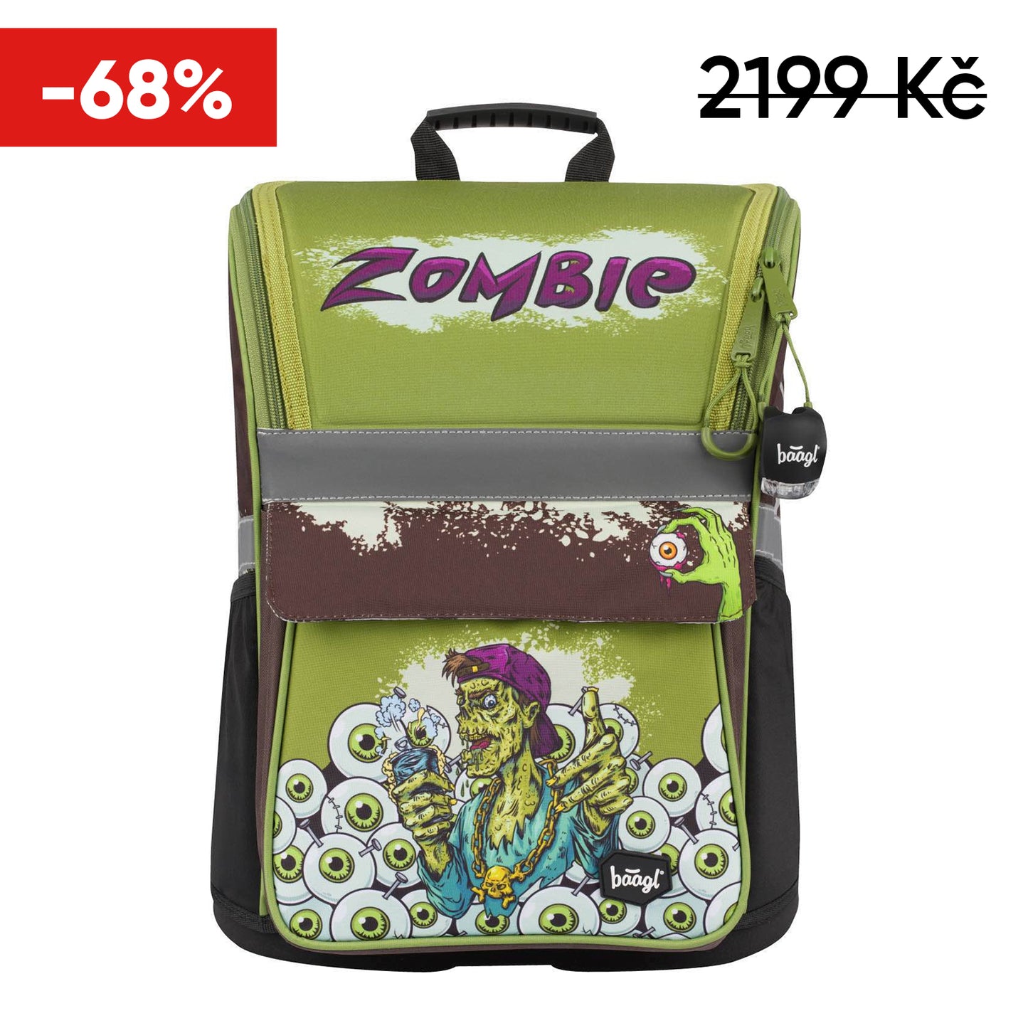 Školní aktovka Zippy Zombie