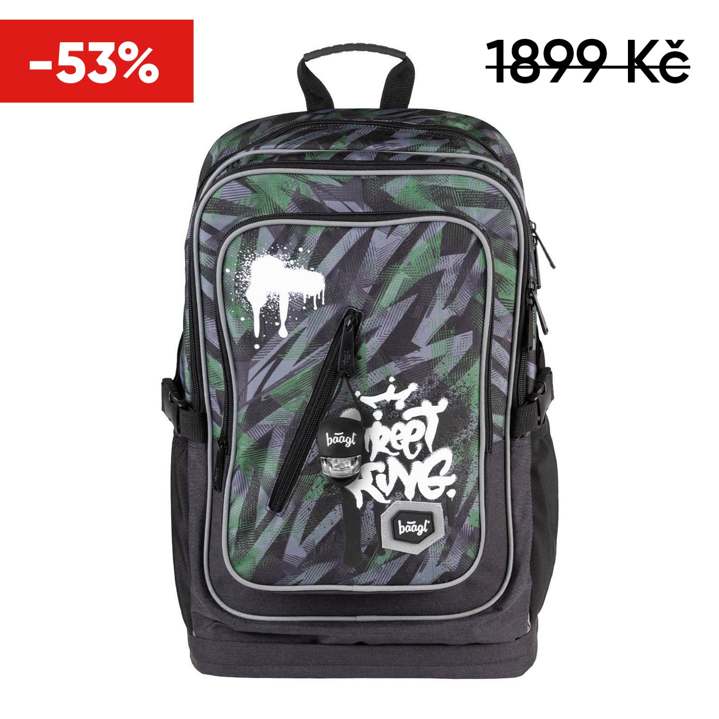 Školní batoh Cubic Street King