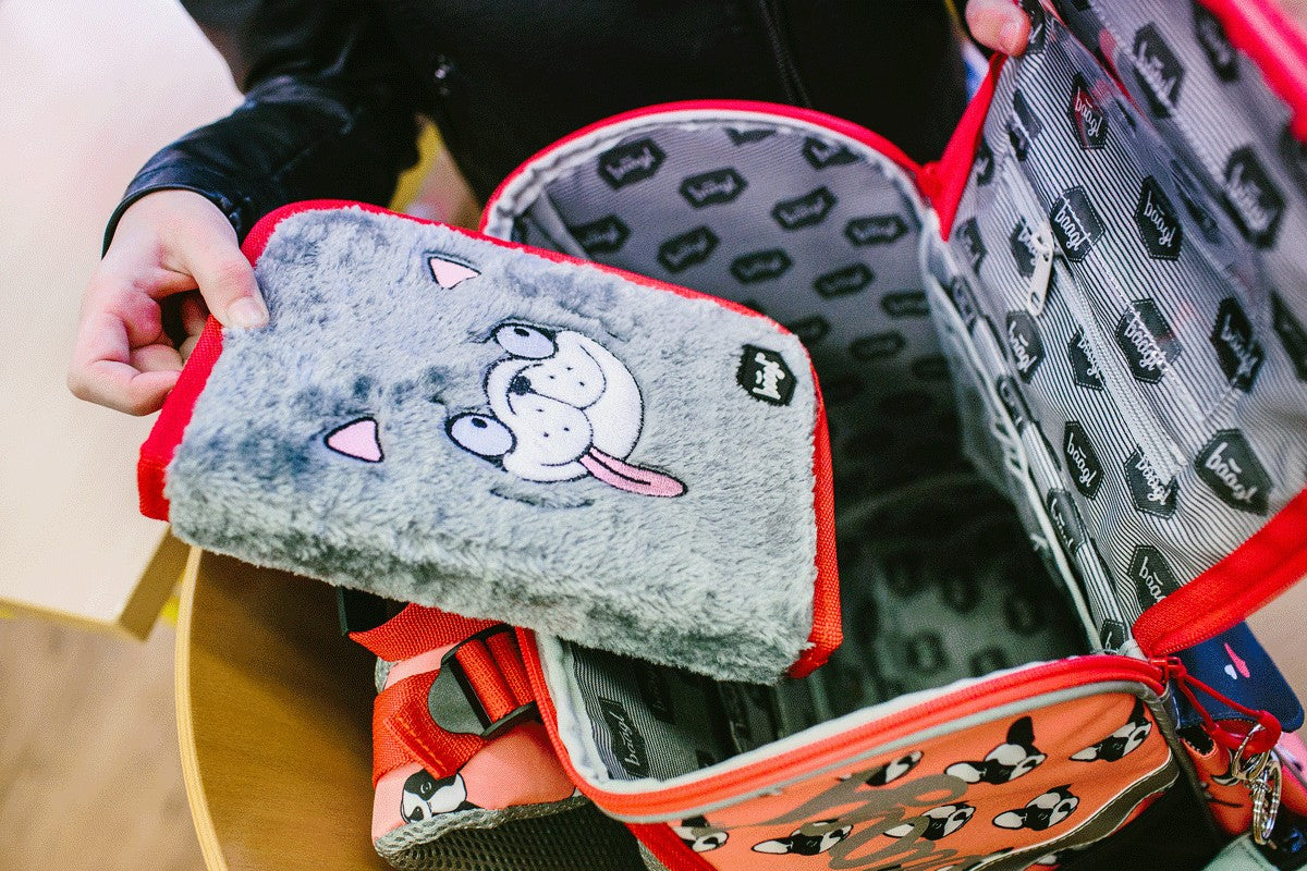 Školní penál jednopatrový  Doggie