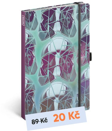 Notes Star Wars linkovaný, 13 × 21 cm