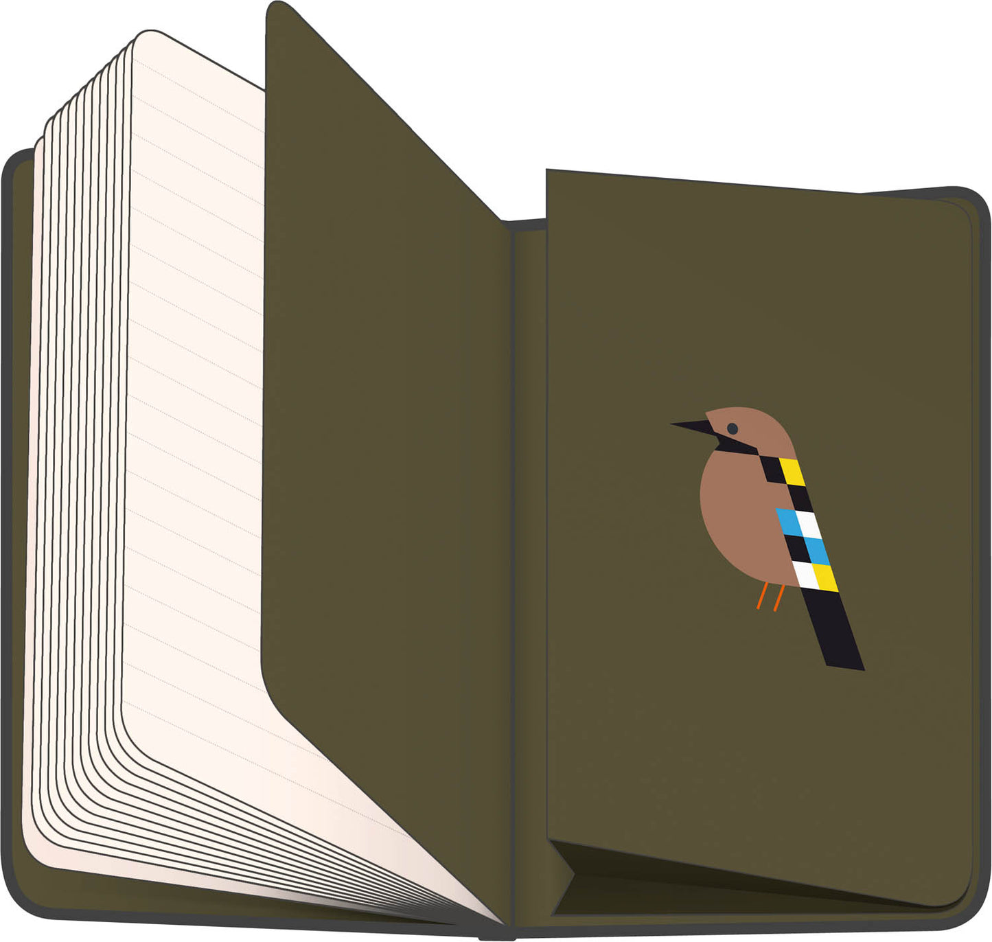 Notes Pavel Fuksa, linkovaný, 11 × 16 cm