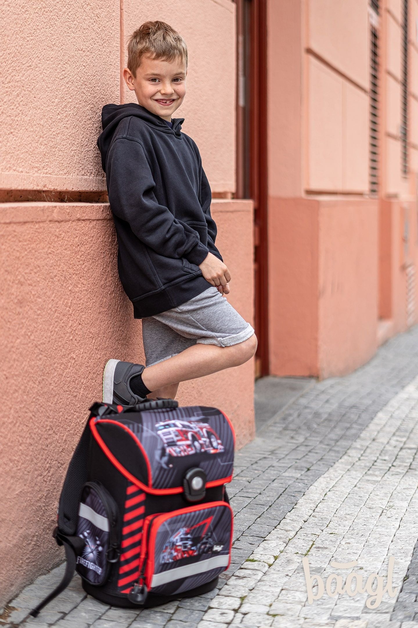 Školní aktovka Hasiči