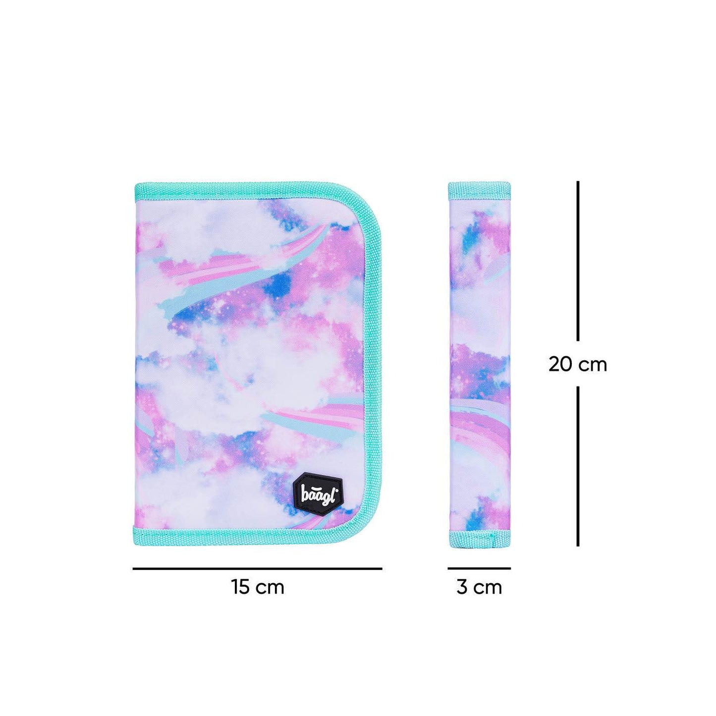 Školní penál jednopatrový Duha