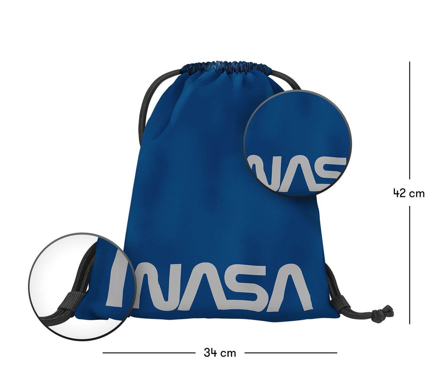 Sáček NASA modrý