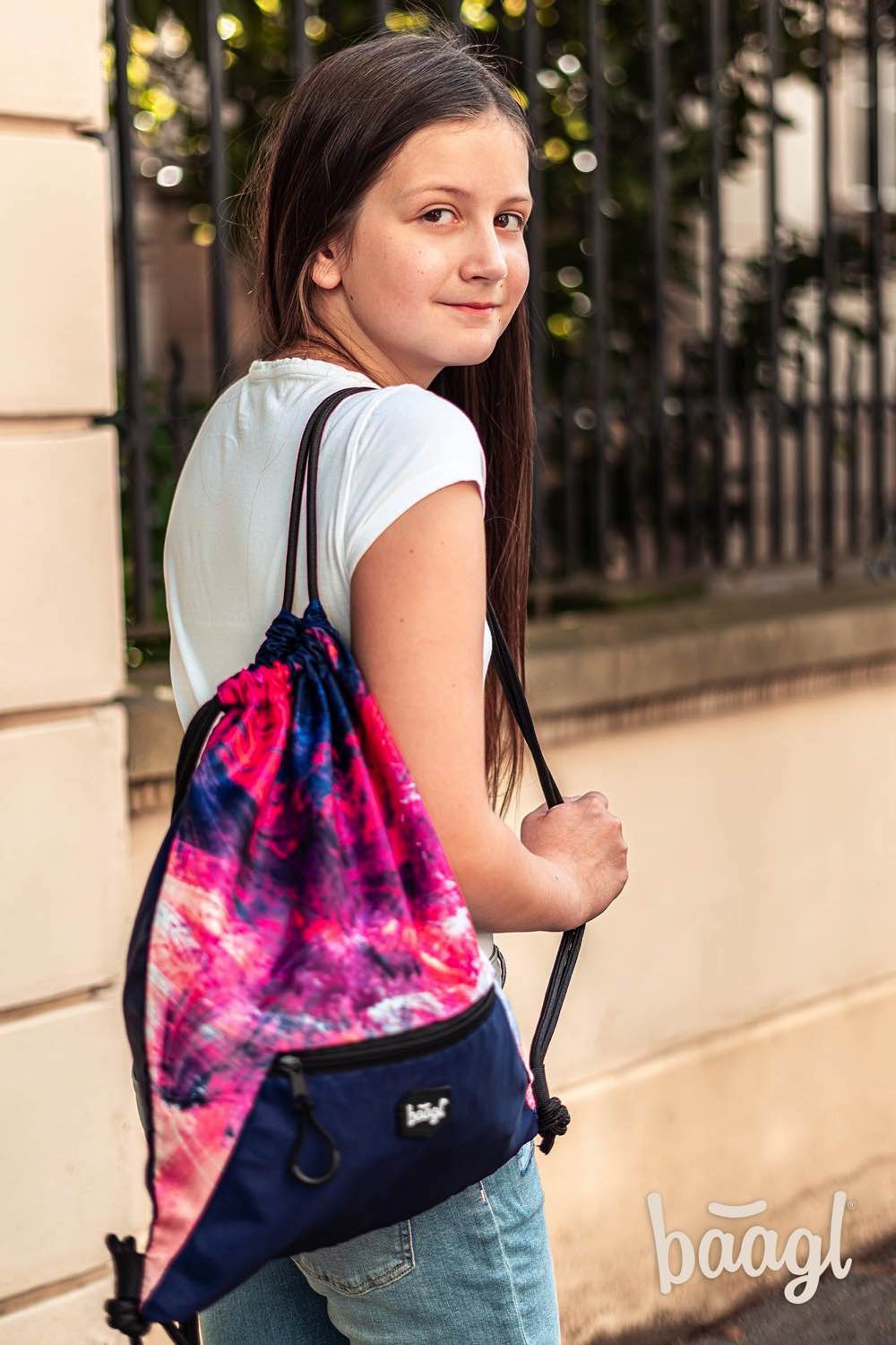 Sáček s kapsou Abstract