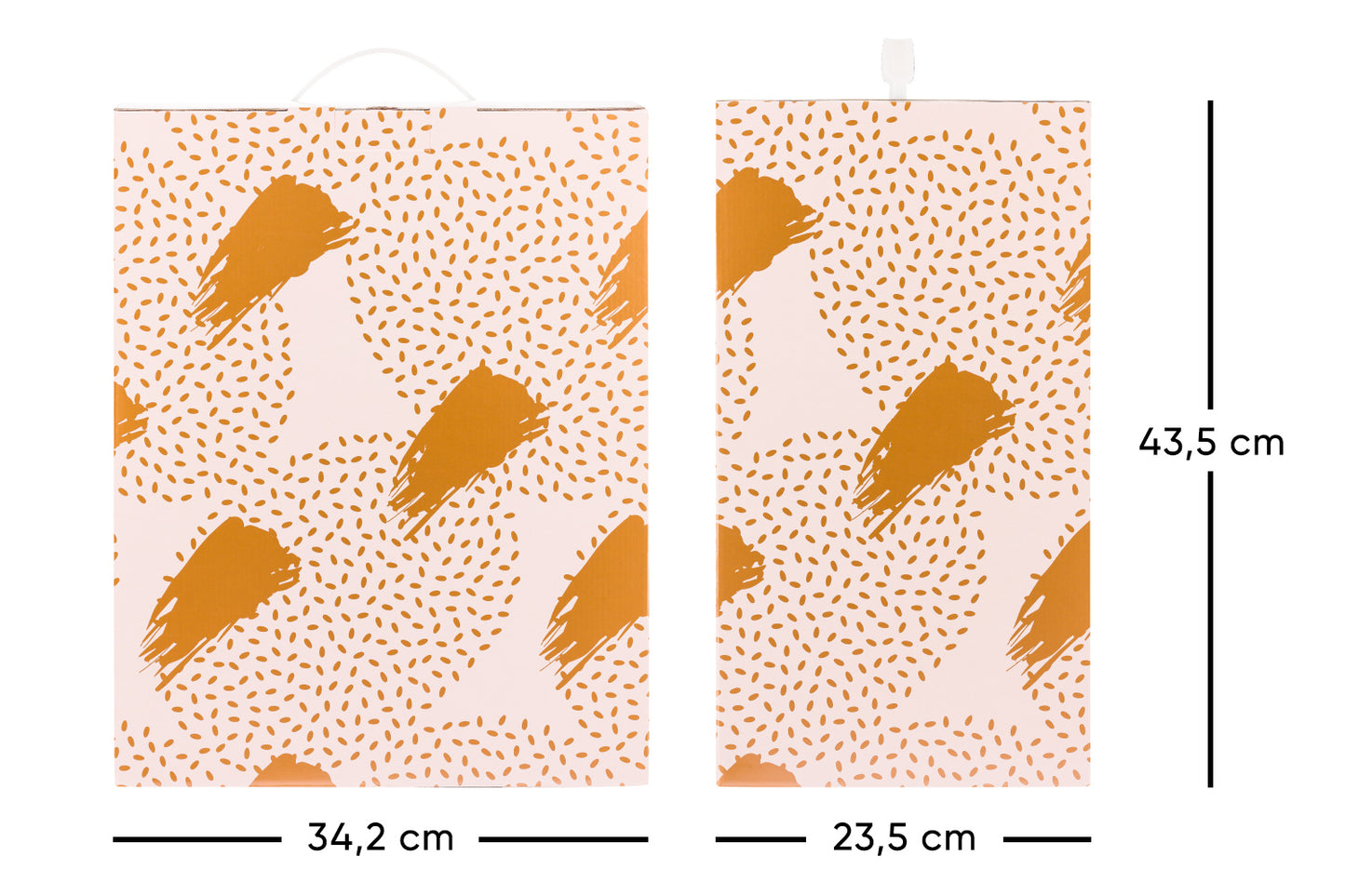 Dárkový box na školní aktovky a batohy Metallic