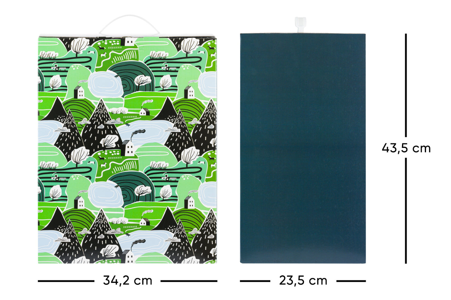 Dárkový box na školní aktovky a batohy Krajina