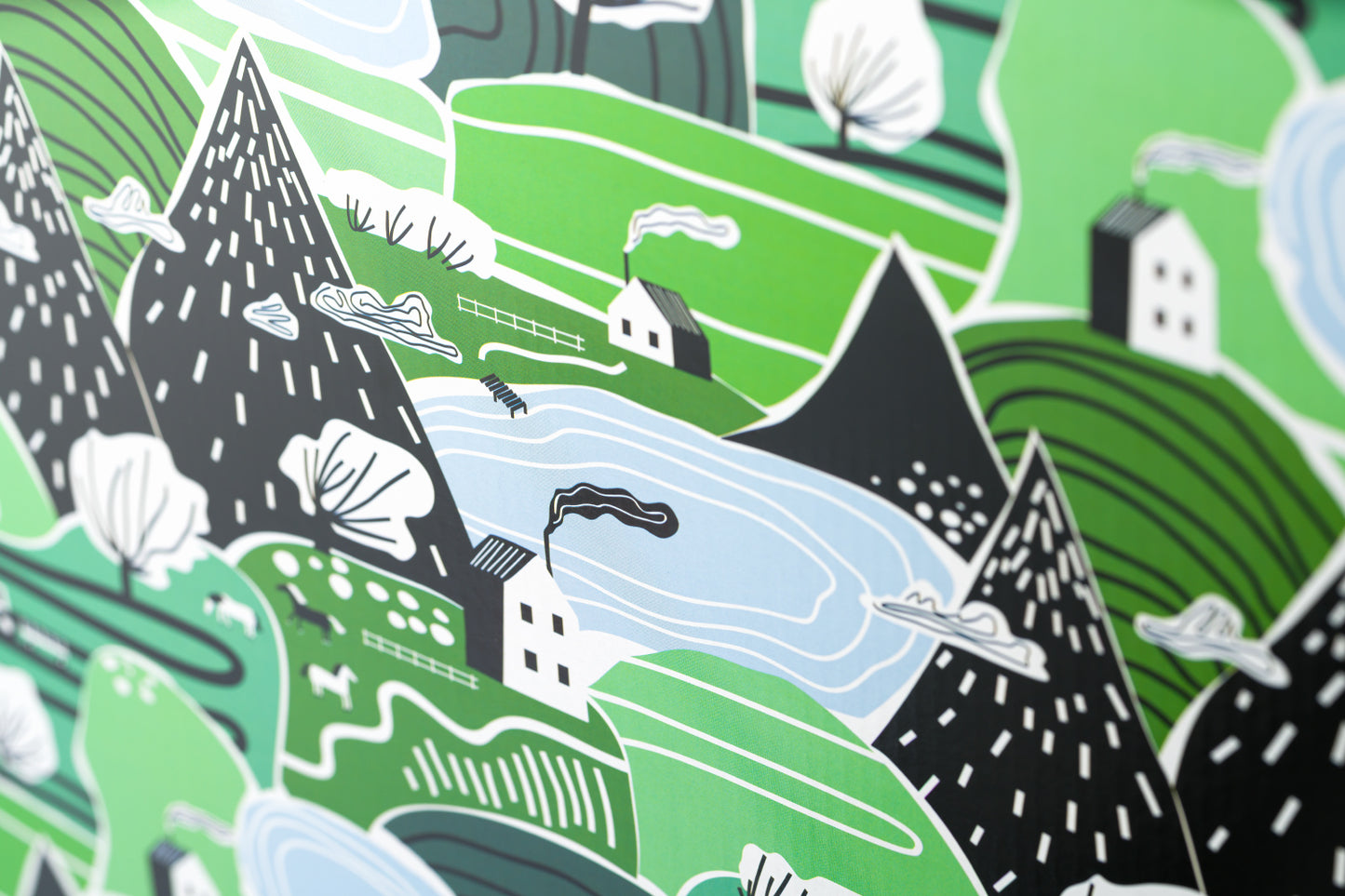 Dárkový box na školní aktovky a batohy Krajina