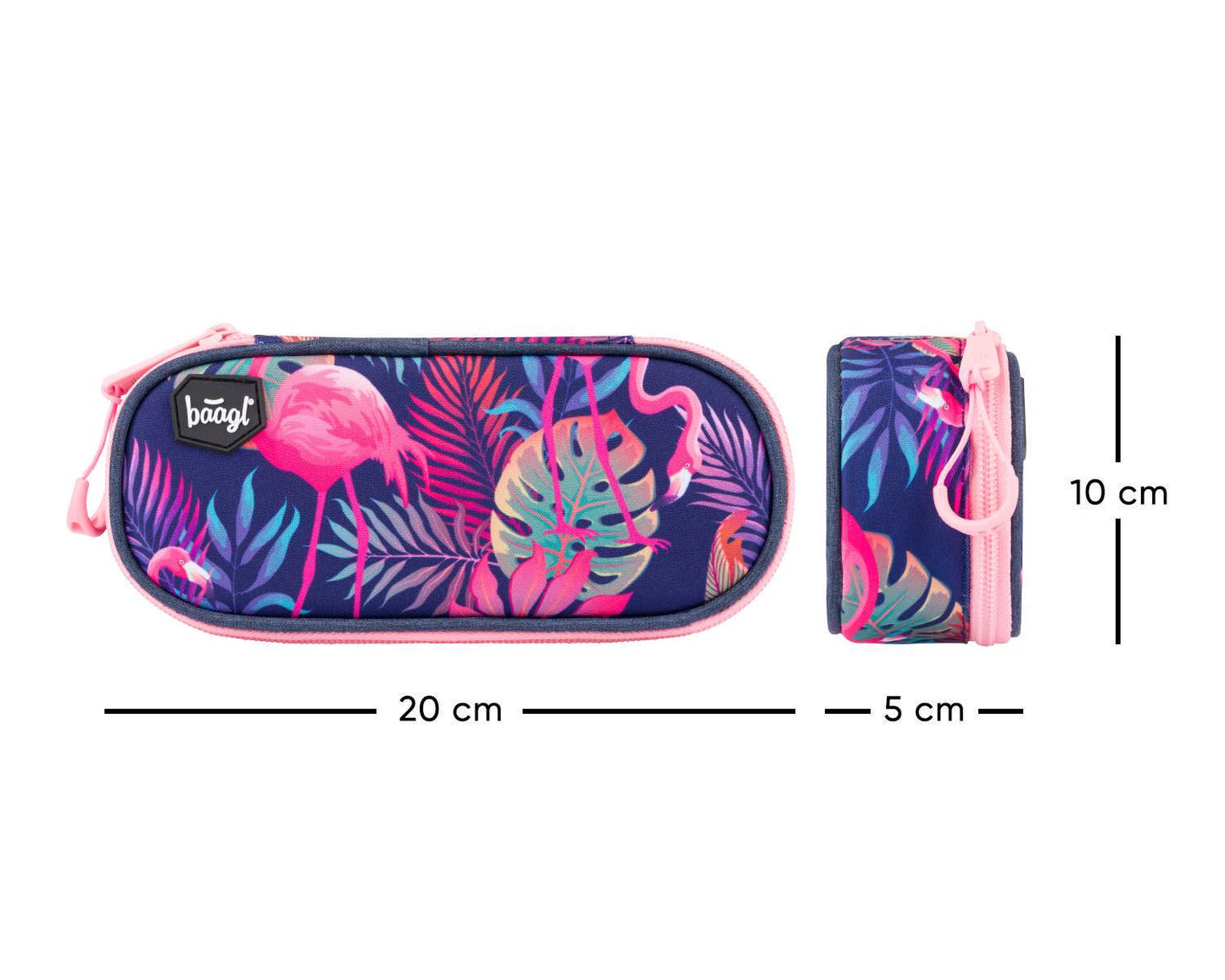Penál etue kompakt Flamingo