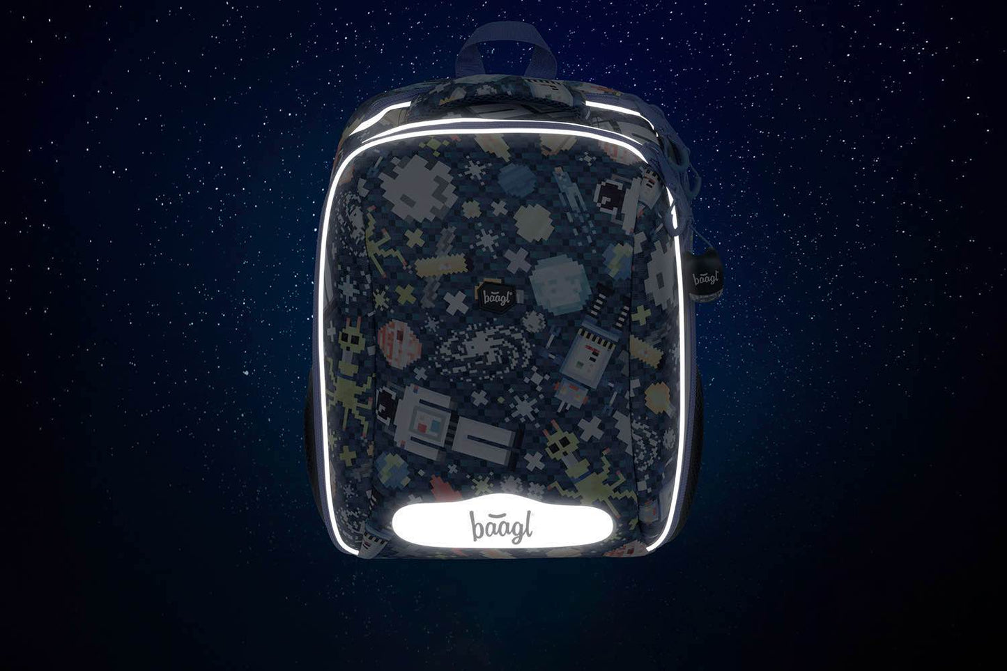 Školní aktovka Shelly Space Game
