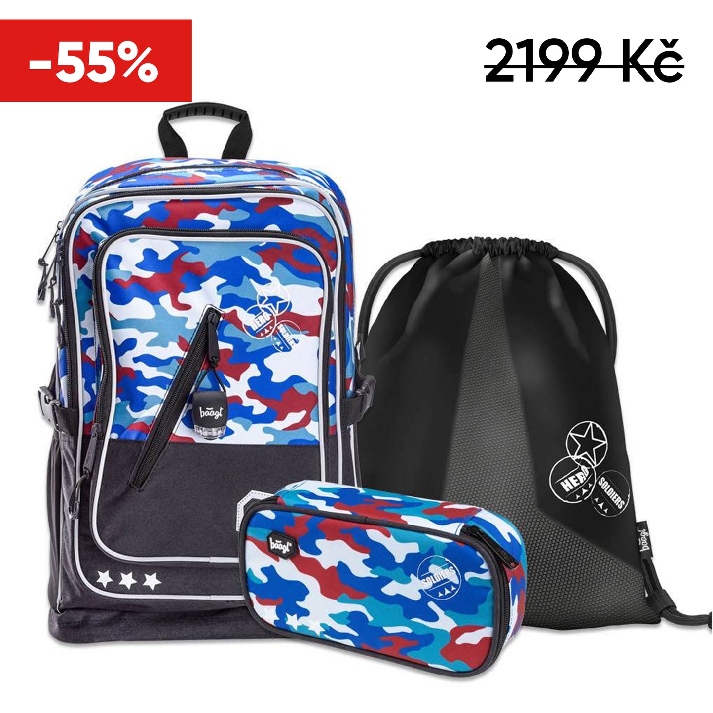 Školní set Cubic Army