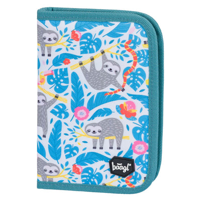 Školní penál jednopatrový Lenochod