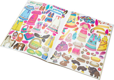 Šaty pro Aponi - kniha samolepek